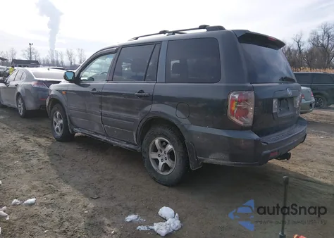 2006 Honda Pilot Ex-L из США, поврежденный, VIN 2HKYF18586H545172
